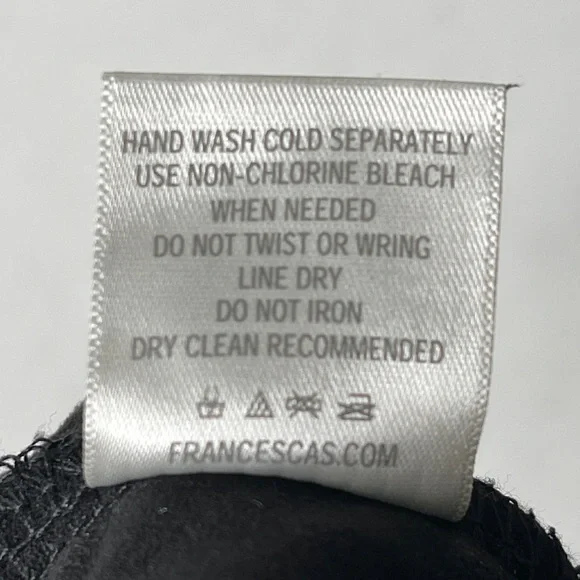 Alya Black Fringe Faux Suede Mini Skirt Size Large Western Style Cowgirl - Picture 5 of 8